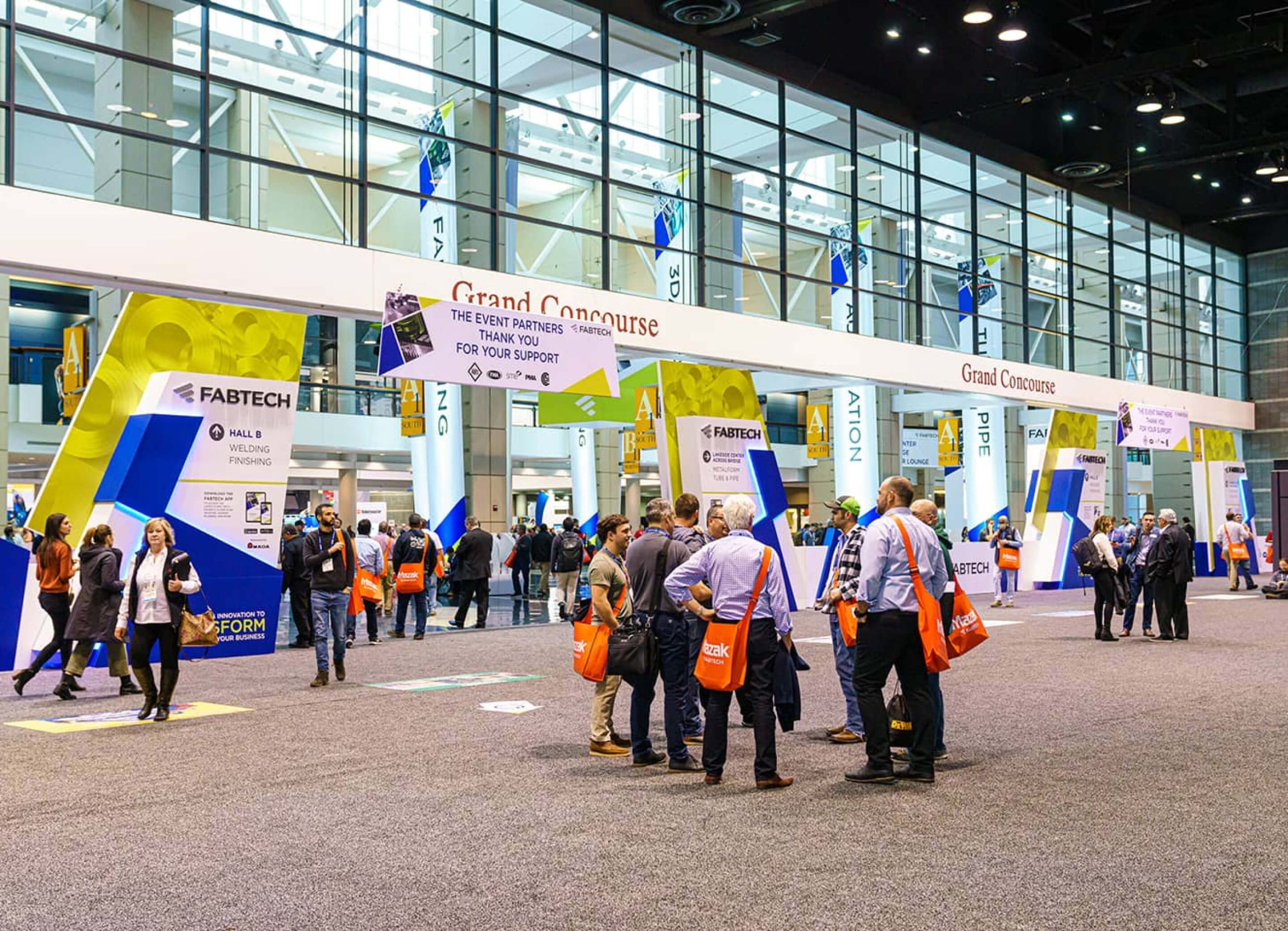 FABTECH Hall background Image